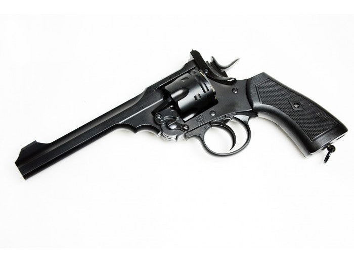 WG - Webley Mark VI 6mm BB CO2 Revolver (Classic Black) | Bunny Workshop