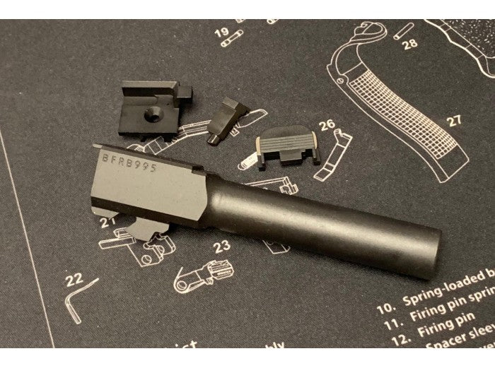 Boom Arms custom Steel Slide Set for Umarex G19X Airsoft GBB Pistol | Bunny  Workshop