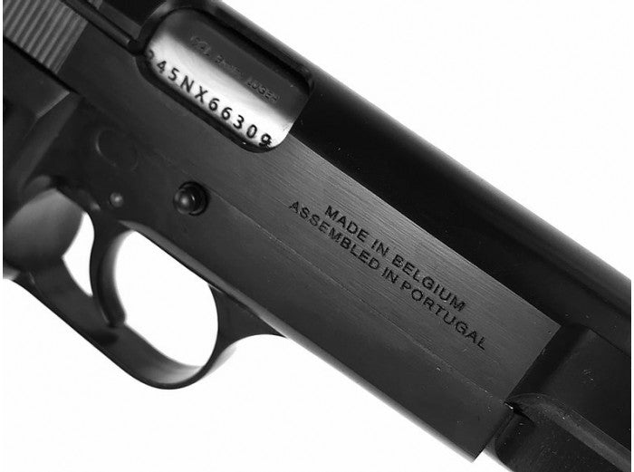 WE Browning Hi-Power MK3 MKIII GBB Pistol Airsoft (Black / Custom Mark |  Bunny Workshop