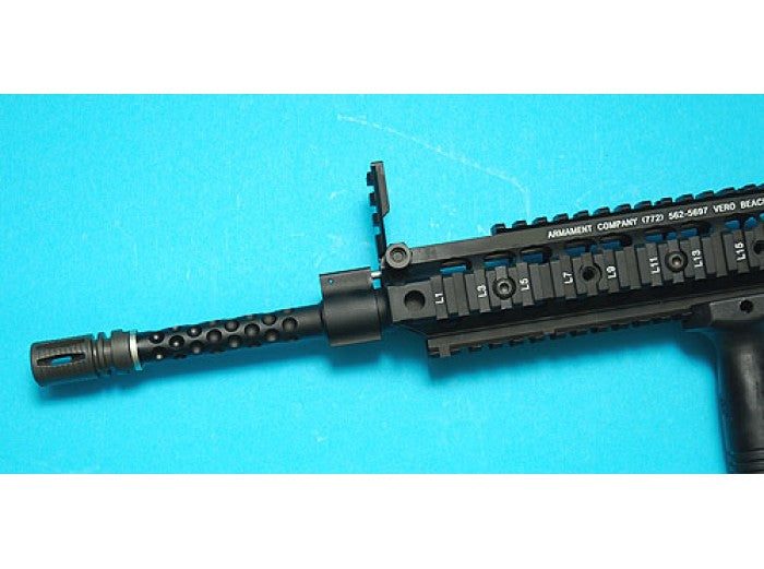 G&P SR16 E3 Aluminum Outer Barrel for M4 AEG (Silver) | Bunny Workshop