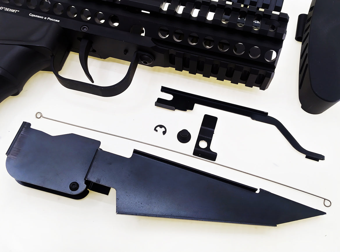 実グリ取付加工済】TWI Bullpup Kit for GHK AK BLACK コンプリート 