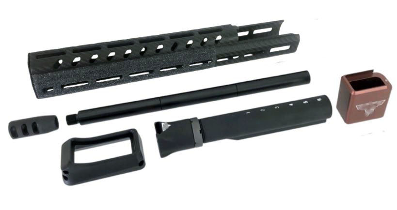 FCW - John Wick 3 TTI MPX Conversion Kit (Real Carbon Fiber Handguard) |  Bunny Workshop