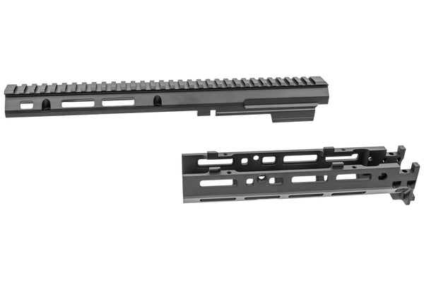 SAG PTD AK MK3 RU Ver. MIL-STD Full Top Rail Chassis Kit For Tokyo Marui TM AKM / AKX GBB Airsoft Series (Cerakote)