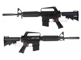 WE Full Metal Open Bolt XM177E2 GBB Rifle (BK)