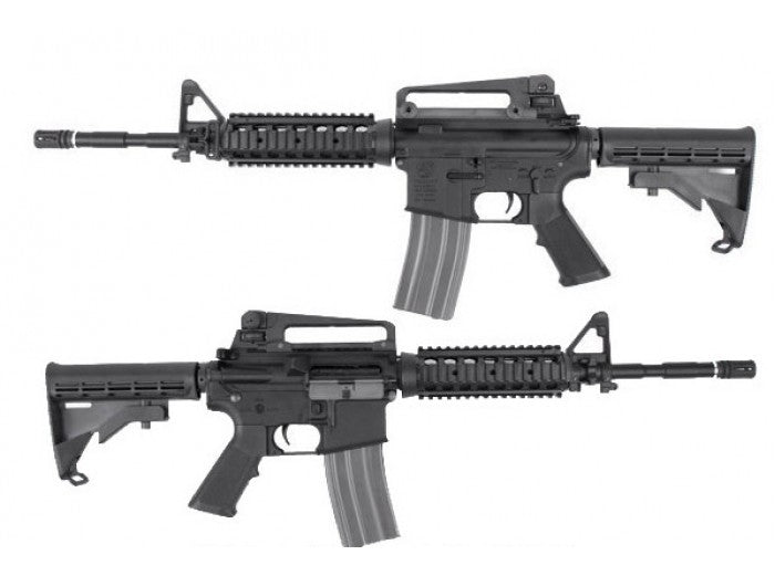 King Arms Colt M4 RIS Nylon Fiber Rifle with GHK GBB Kit | Bunny Workshop