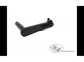 Airsoft Masterpiece CNC Steel Slide Stop (STI Style / Black)