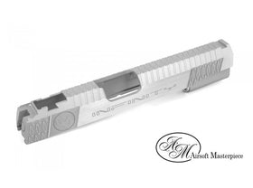 Airsoft Masterpiece Infinity Cross ver.2 Standard Slide for Hi-CAPA / 1911 (Silver)