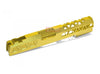 Airsoft Masterpiece Aluminum Triangles Slide - Gold