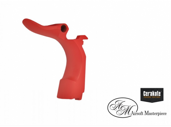 Airsoft Masterpiece Steel Grip Safety - STI (Cerakote USMC Red)