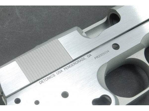 Guarder Aluminum Kit for MARUI DETONICS.45 -2016 New Version (Cerakote Sliver/Hairline Polish/Late Marking)