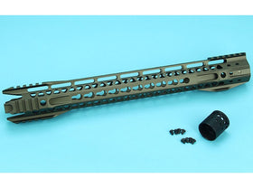 G&P MOTS II 16.2 Inch Keymod Phantom Handguard (Sand)