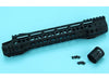 G&P MOTS II 12.5 Inch Keymod Upper Cut Handguard (Black)