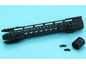 G&P MOTS II 12.5 Inch Keymod Phantom Handguard (Black)