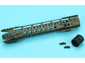 G&P MOTS II 12.5 Inch Keymod Phantom Handguard (Sand)