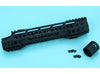 G&P MOTS II 10.75 Inch Keymod Upper Cut Handguard (Black)