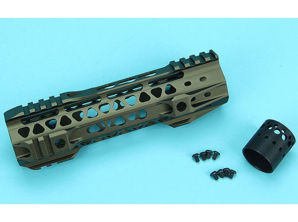 G&P MOTS II 8 Inch Keymod Handguard (Sand)