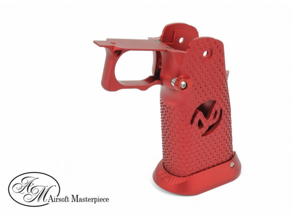 Airsoft Masterpiece Aluminum Grip for Hi-CAPA Type 2 (Red)