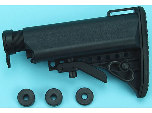 G&P WOC Crane Type Buttstock for WA M4 GBB (Black)