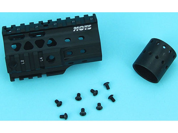 G&P MOTS 4 Inch RAS for WA M4A1 GBB (Black)