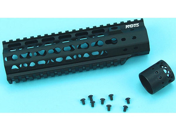 G&P MOTS 8 Inch Keymod Rail for WA M4A1 GBB (Black)